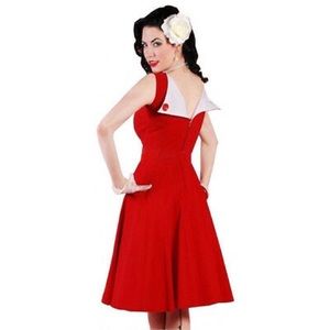 Bettie Page by Tatyana L Megan Cutout Pinup Dress